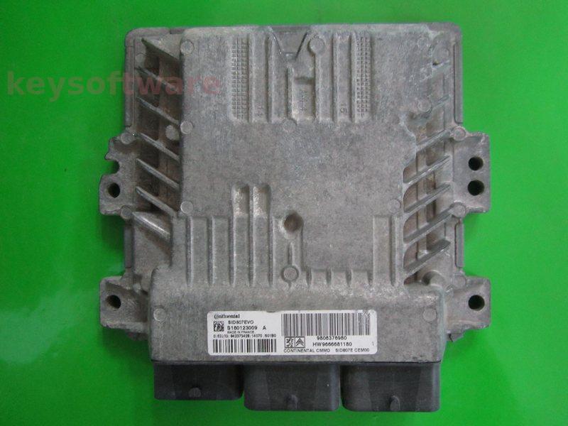 ECU Citroen C4 1.6HDI 9808376980 S180123009A SID807EVO