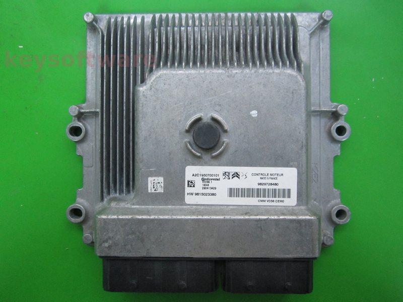 ECU Peugeot 2008 1.2 9829728480 VD56.1