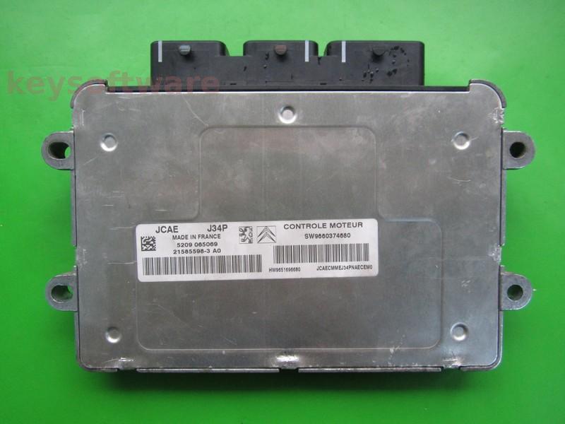 ECU Citroen C3 1.4 9660374680 21585598 J34P
