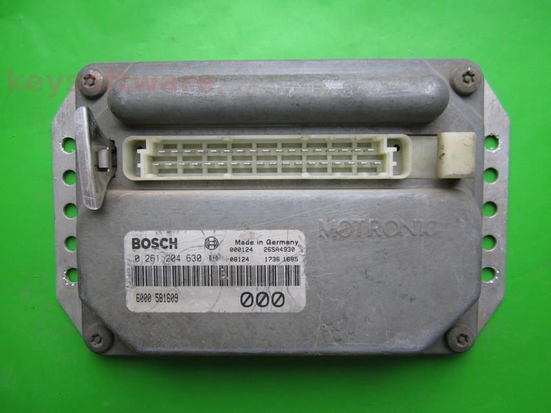 ECU Dacia Nova 1.6 581609 0261204630 MA1.7