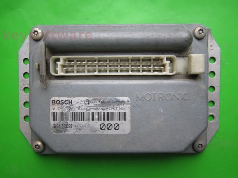 ECU Dacia Nova 1.4 589328 0261206701 MA1.7