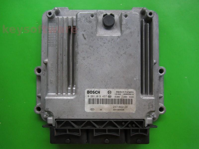 ECU Dacia Sandero 1.5DCI 237102553R 0281019457 EDC17C42 {