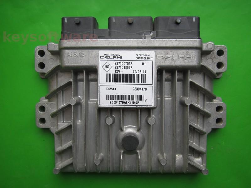 ECU Dacia Logan 1.5DCI 237101862R 28304879 DCM3.4