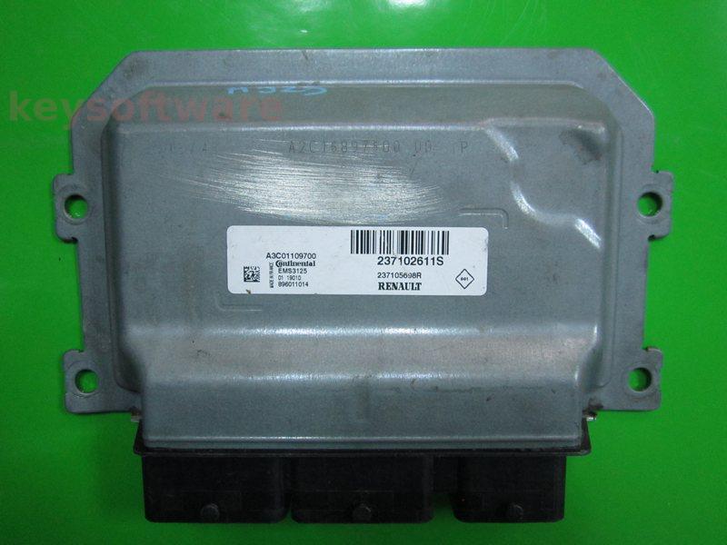 ECU Dacia Duster 1.6 237102611S 237105698R EMS3125 {