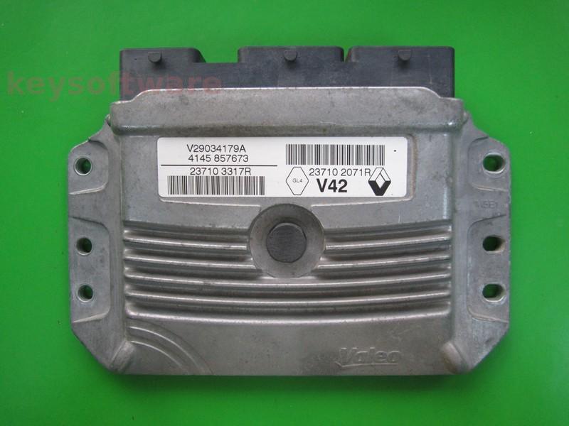 ECU Dacia Logan 1.2 237103317R V29034179A V42