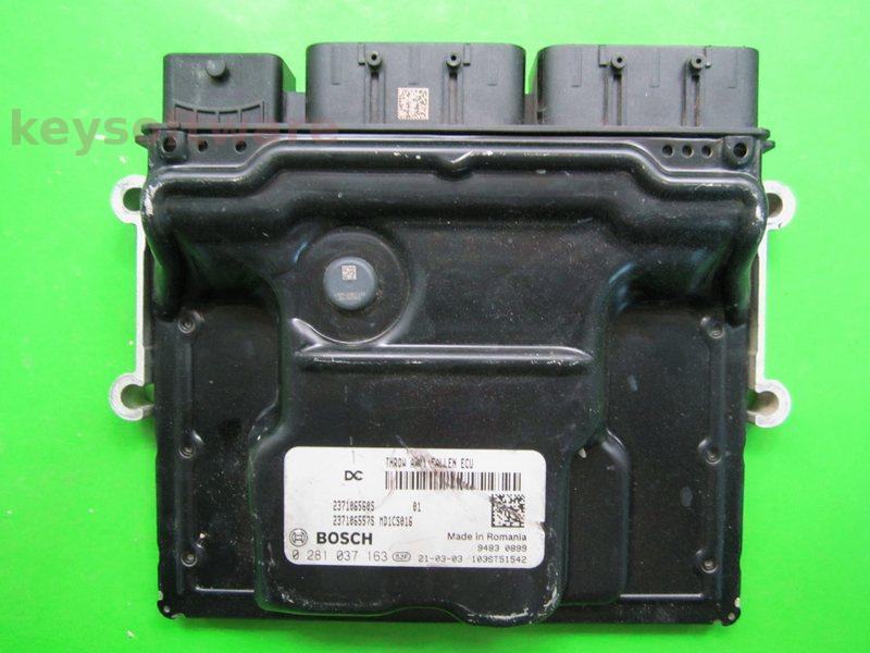 ECU Dacia Duster 1.5DCI 237106560S 0281037163 MD1CS016