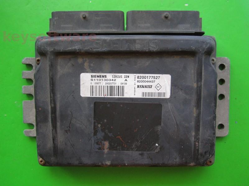 ECU Dacia Solenza 1.4 8200177527 S11130342A SIRIUS32N }