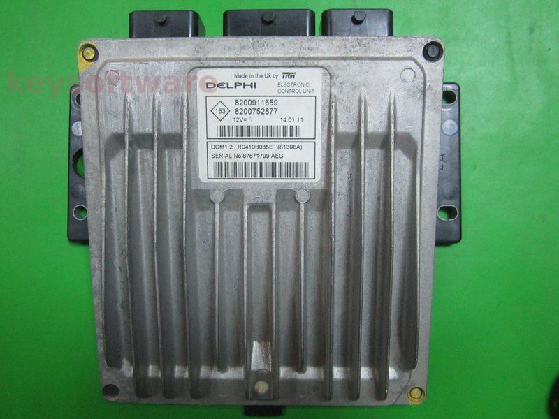 ECU Dacia Logan 1.5DCI 8200752877 81396A DCM1.2 {