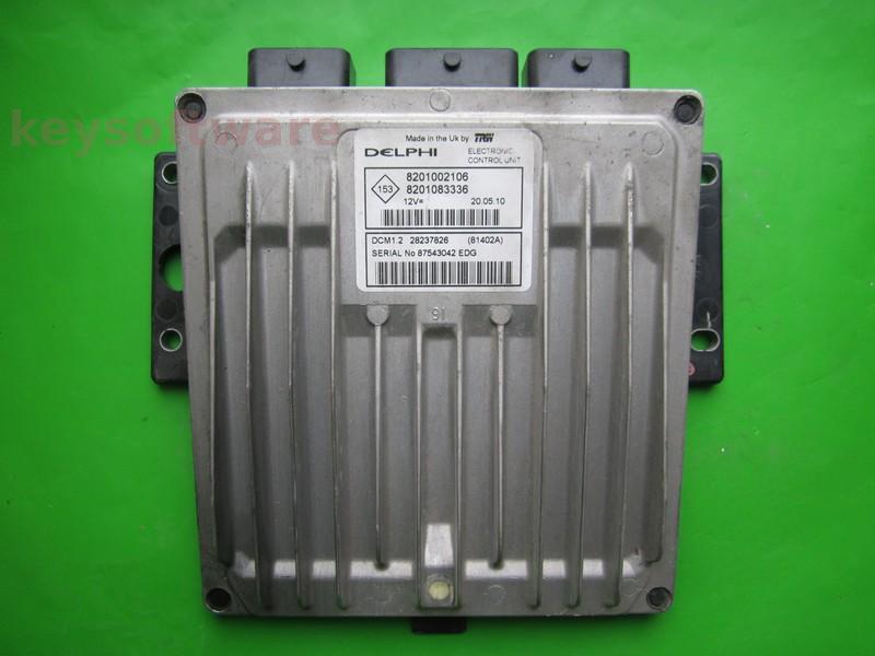 ECU Dacia Logan 1.5DCI 8201083336 81402A DCM1.2