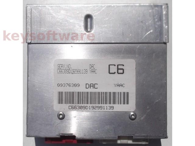 ECU Daewoo Nubira 1.6 09376309 YAAC visiniu alb {