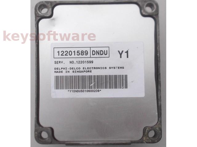 ECU Daewoo Nubira 2.0 12201589 DNDU Y1 MR140 {