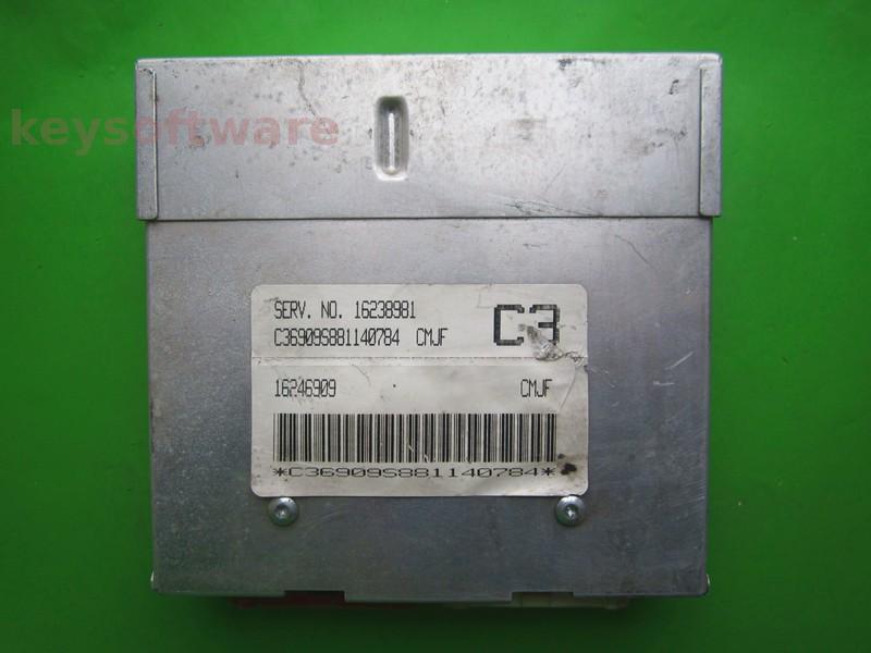 ECU Daewoo Nubira 1.6 16246909 CMJF visiniu alb