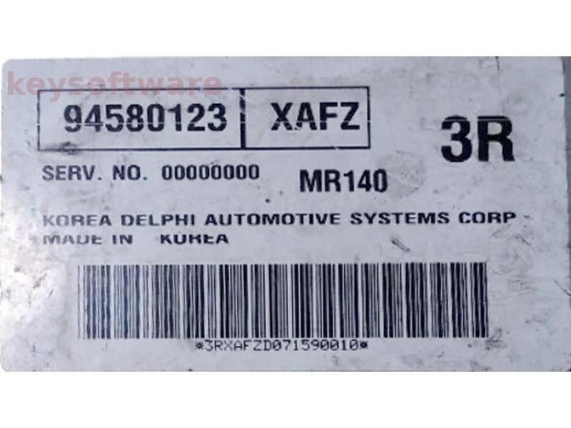 ECU Daewoo Nubira 1.8 94580123 XAFZ {