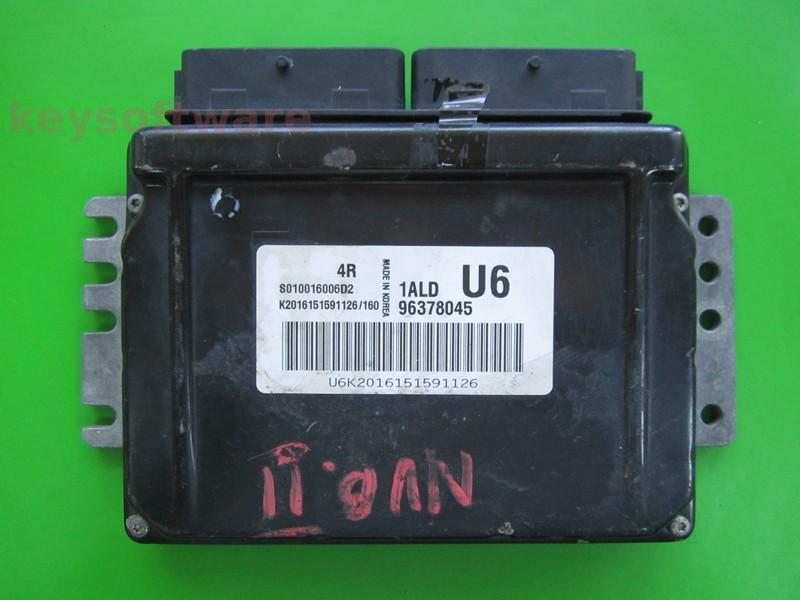 ECU Daewoo Nubira 1.6 96378045 S010016006D2 1ALD KEMSCO 4R