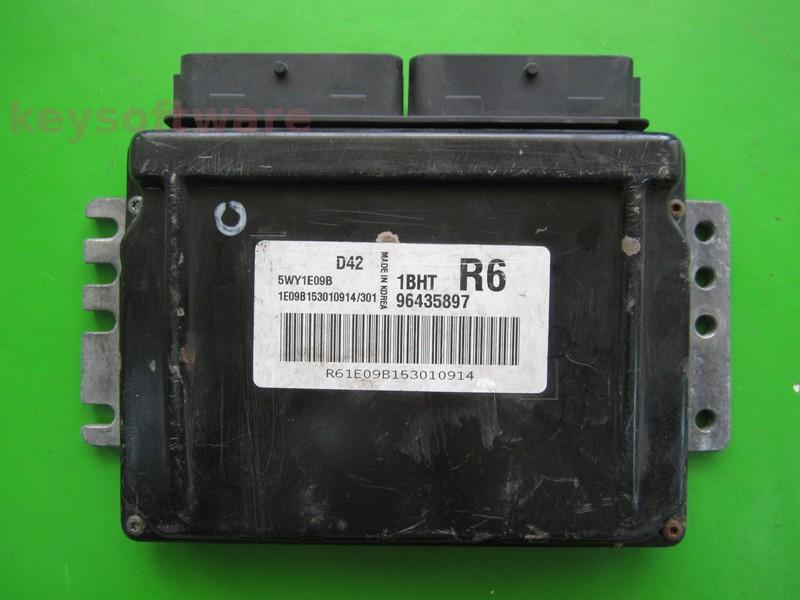 ECU Daewoo Tacuma 1.6 96435897 5WY1E09B 1BHT Sirius D42