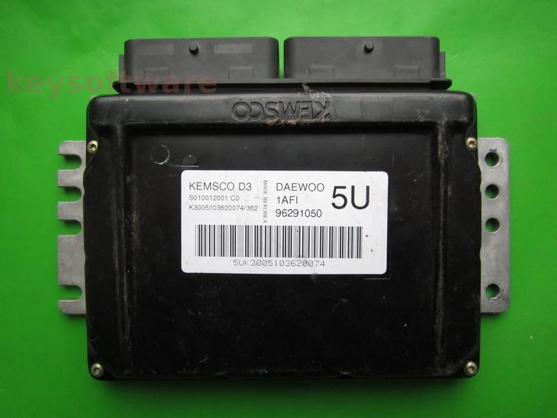 ECU Daewoo Matiz 0.8 96291050 S010012001C0 1AFI KEMSCO D3