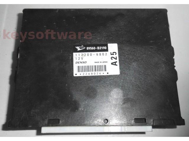 ECU Daihatsu Cuore 1.0 89560-B2190 11200-6802 {