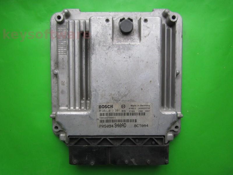 ECU Dodge Caliber 2.0CRD P05094940AD 0281013201 EDC16U31 +