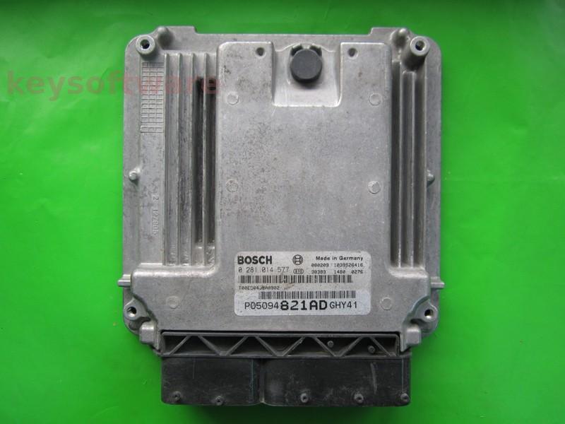 ECU Dodge Journey 2.0CRD P05094821AD 0281014577 EDC16U31