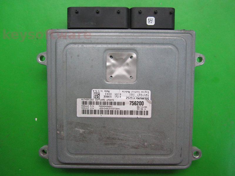 ECU Dodge Caliber 2.0 P05094948AI 5WY7887 SIM90E