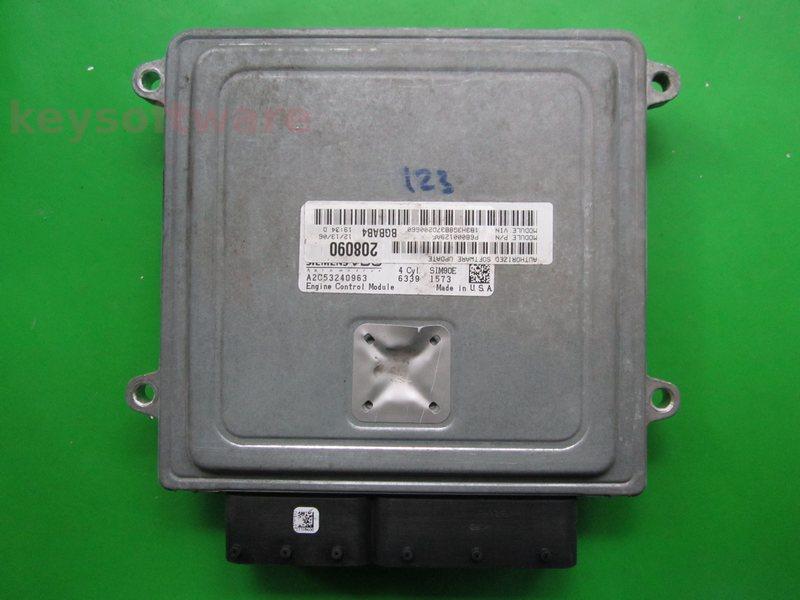 ECU Dodge Caliber 2.0 P68000129AF A2C53240963 SIM90E