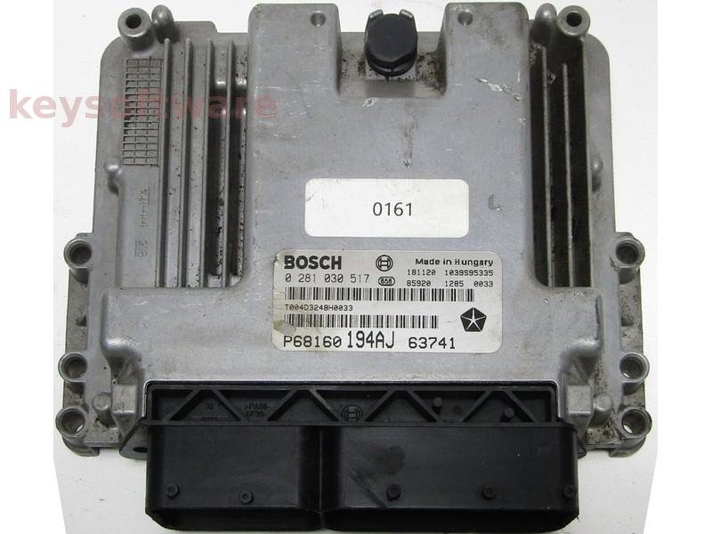 ECU Dodge 3.0TDI P68160194AJ 0281030517 EDC17C79 {