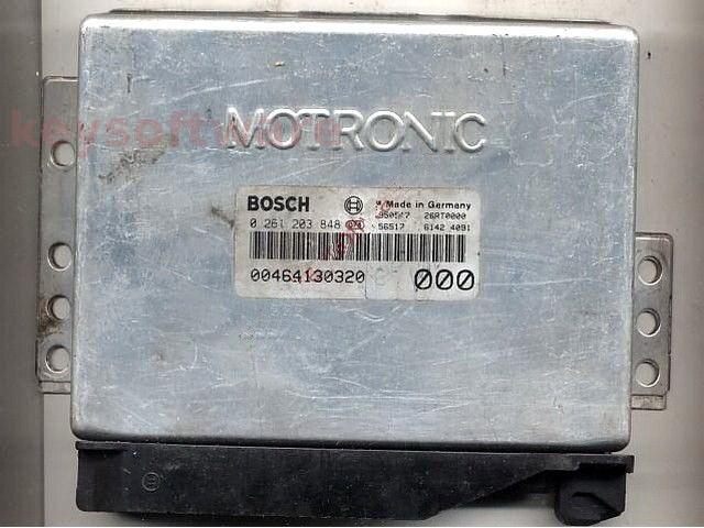 ECU Fiat Coupe 2.0 46413032 0261203848 M1.7
