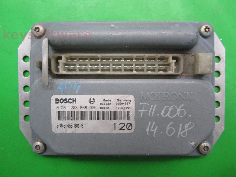 ECU Fiat Bravo 1.4 46455801 0261203868 MA1.7.3