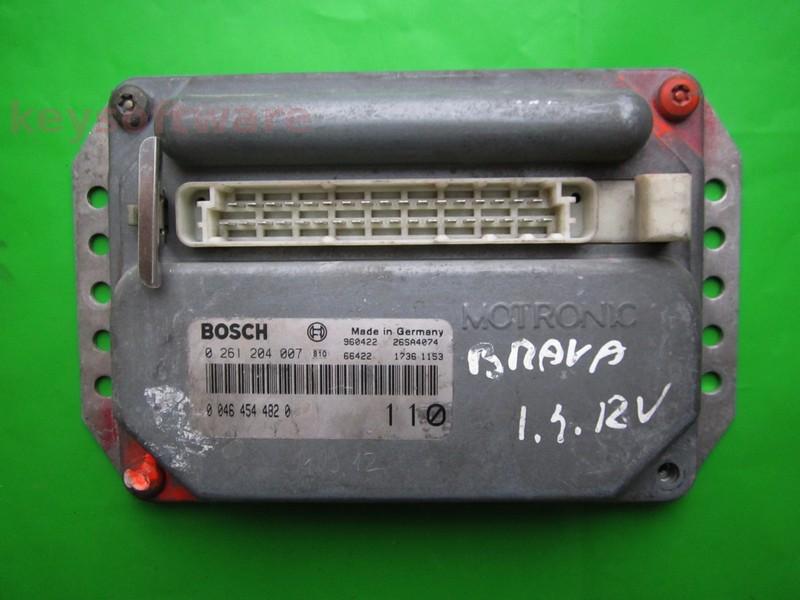 ECU Fiat Bravo 1.4 46454482 0261204007 MA1.7.3
