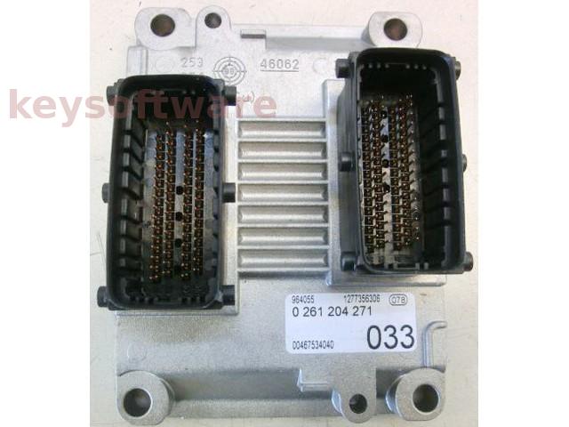 ECU Fiat Coupe 2.0 46753404 0261204271 ME3.1_ME2.1 {