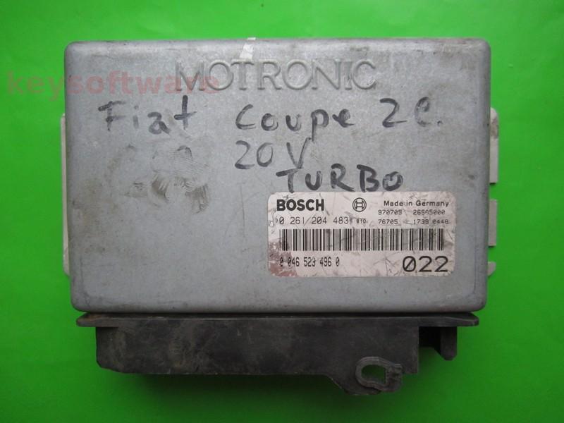 ECU Fiat Coupe 2.0 46523496 0261204483 M2.10.4