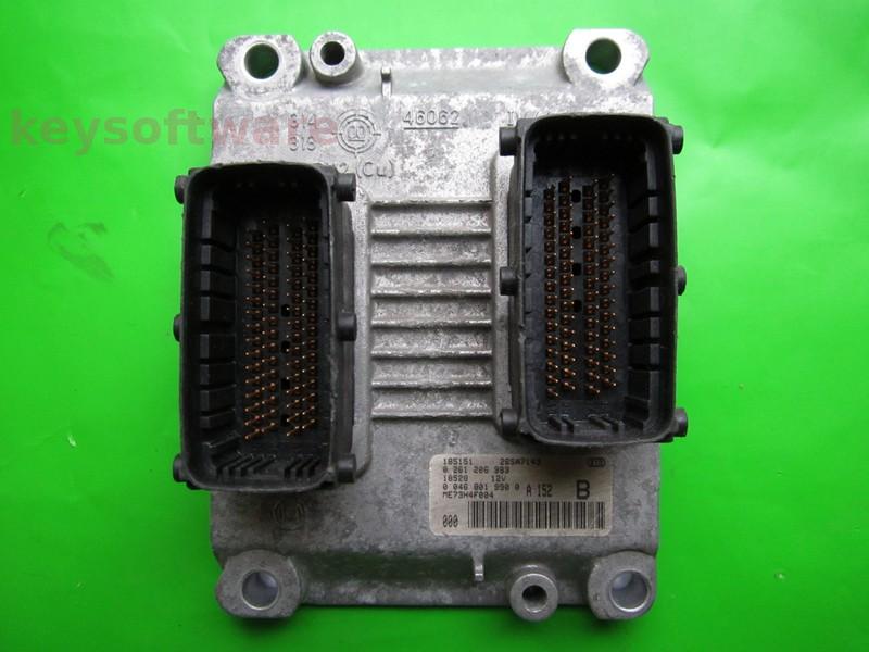 ECU Fiat Bravo 1.2 46801990 0261206983 ME7.3H4 IMMOOFF {+