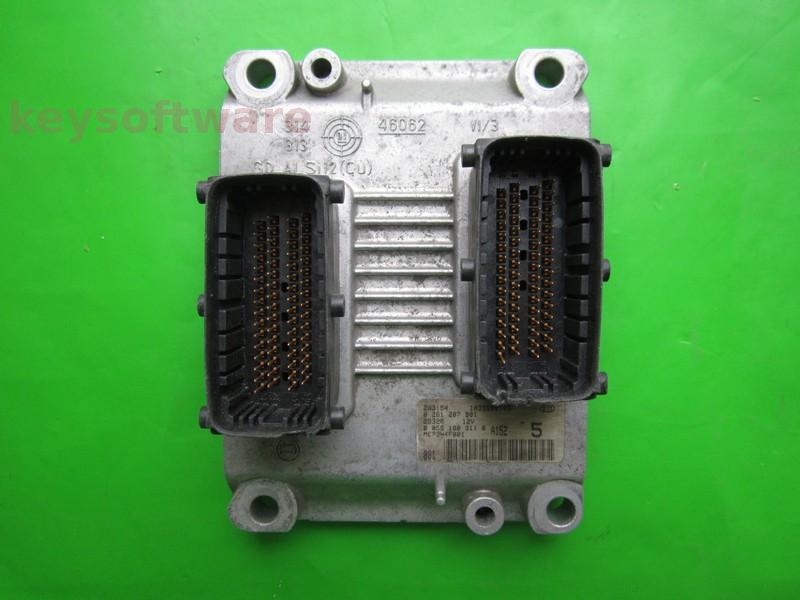 ECU Fiat Punto 1.2 55180311 0261207901 ME7.3H4 }