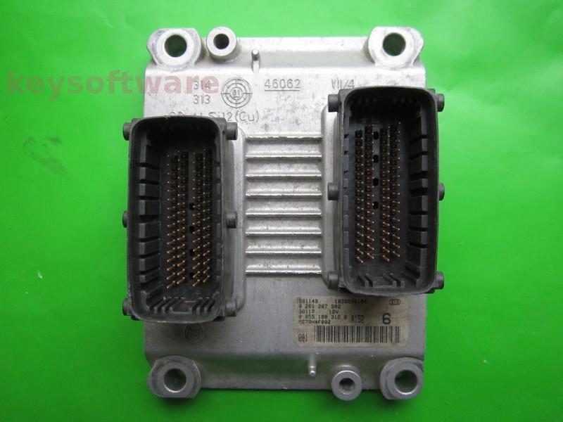 ECU Fiat Bravo 1.2 55180312 0261207902 ME7.3