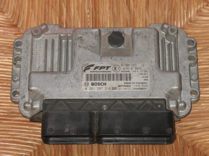 ECU Fiat Bravo 1.4 51901123 0261S07216 ME7.9.10