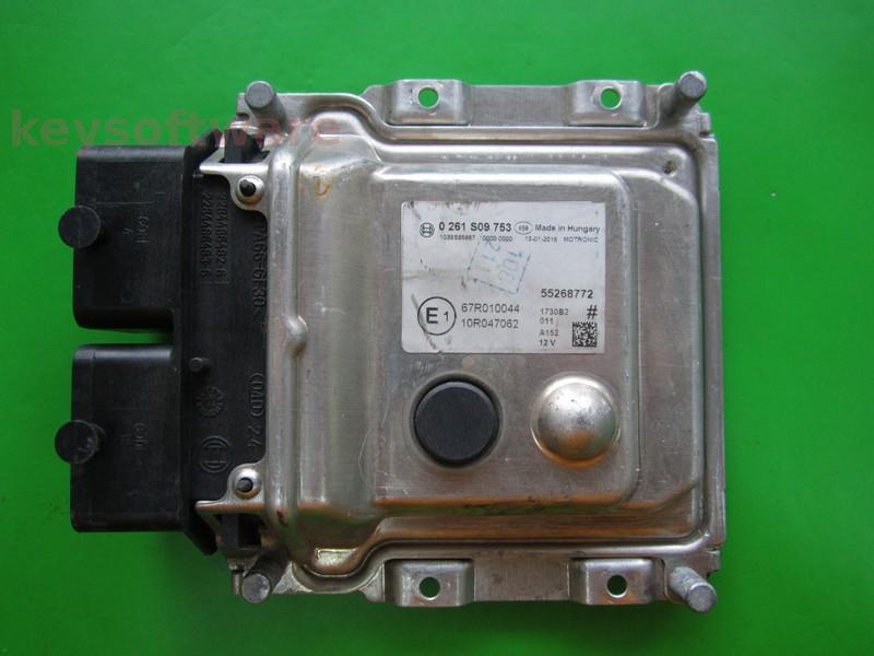 ECU Fiat 500 1.4 55268772 0261S09753 ME17.3.0