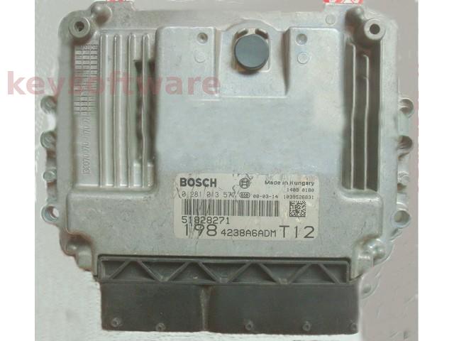 ECU Fiat Bravo 1.9JTD 51828271 0281013577 EDC16C39 {+