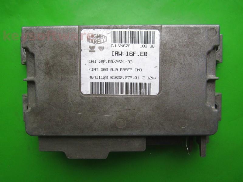 ECU Fiat 500 0.9 46411120 6160207201 IAW 16F.E0