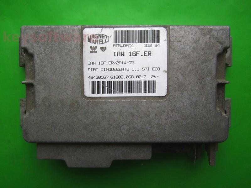 ECU Fiat 500 1.1 46430567 6160006802 IAW 16F.ER