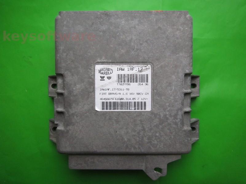 ECU Fiat Brava 1.6 46466674 6160031405 IAW 1AF.17