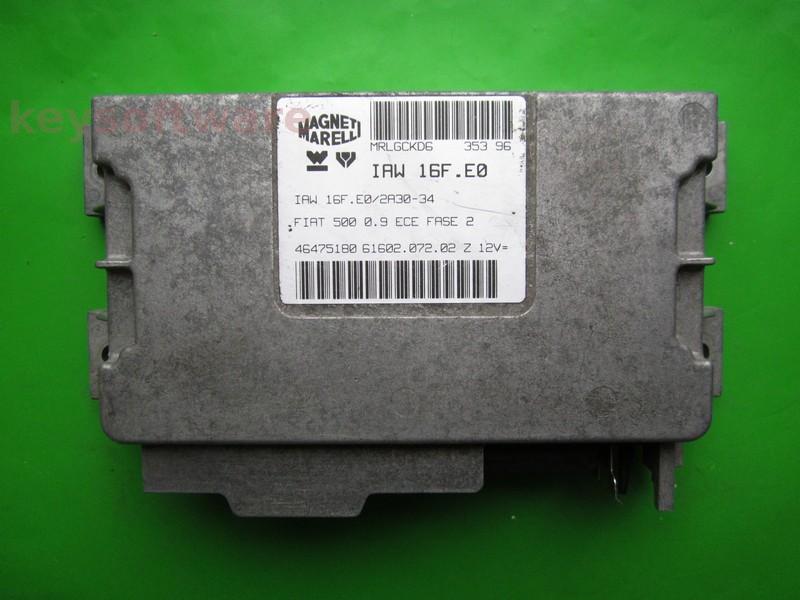 ECU Fiat 500 0.9 46475180 6160207202 IAW 16F.E0