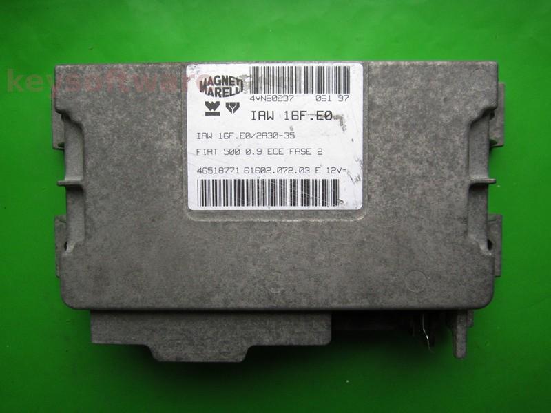 ECU Fiat 500 0.9 46518771 6160207203 IAW 16F.E0