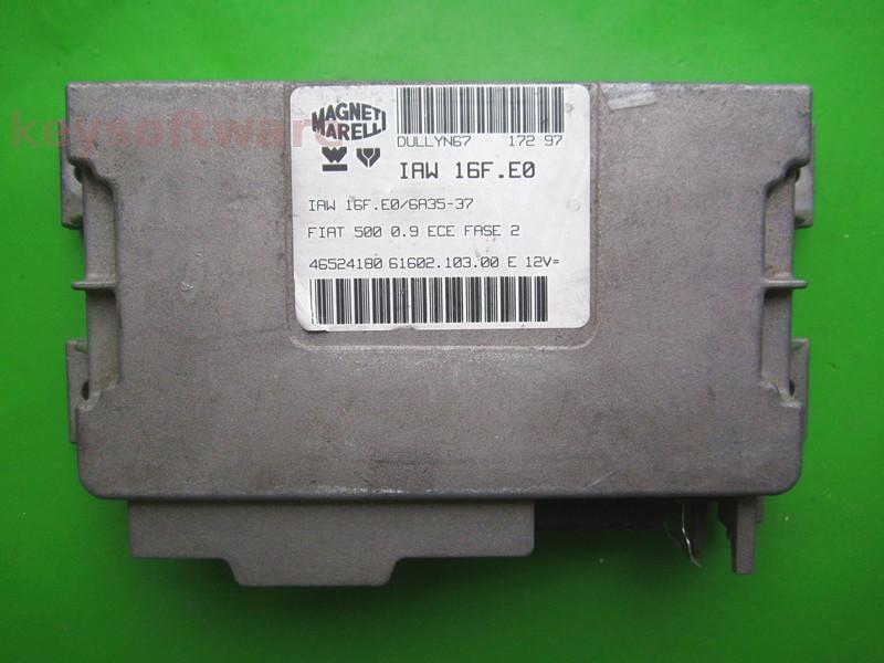 ECU Fiat 500 0.9 46524180 6160210300 IAW 16F.E0