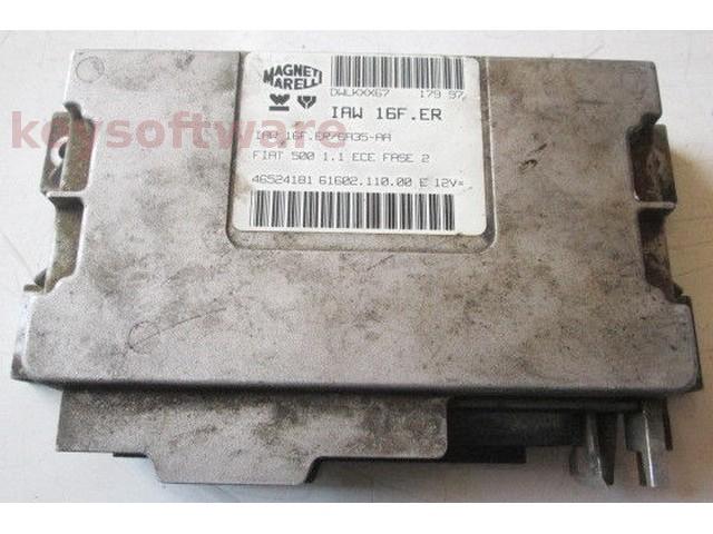 ECU Fiat 500 1.1 46524181 6160211000 IAW 16F.ER {