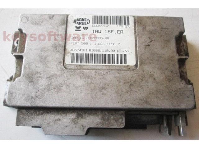 ECU Fiat 500 1.1 46524181 IAW 16F.ER {