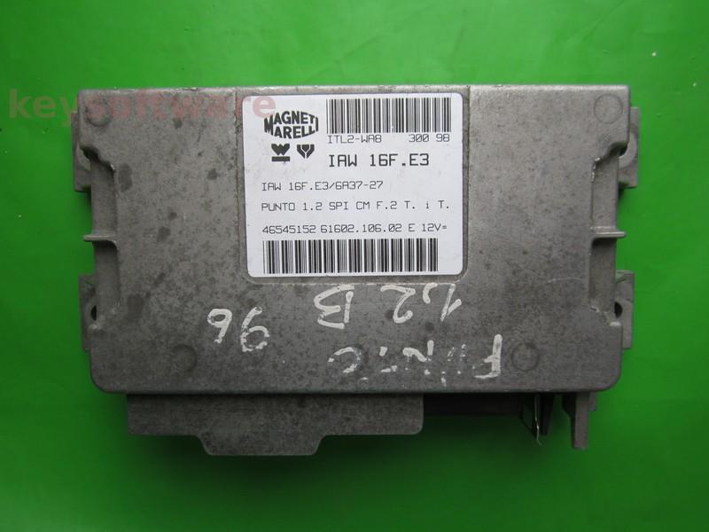 ECU Fiat Punto 1.2 46545152 IAW 16F.E3