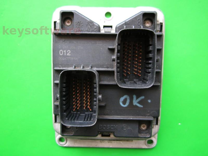 ECU Fiat Bravo 1.6 46777819 0261206276 M1.5.5 +