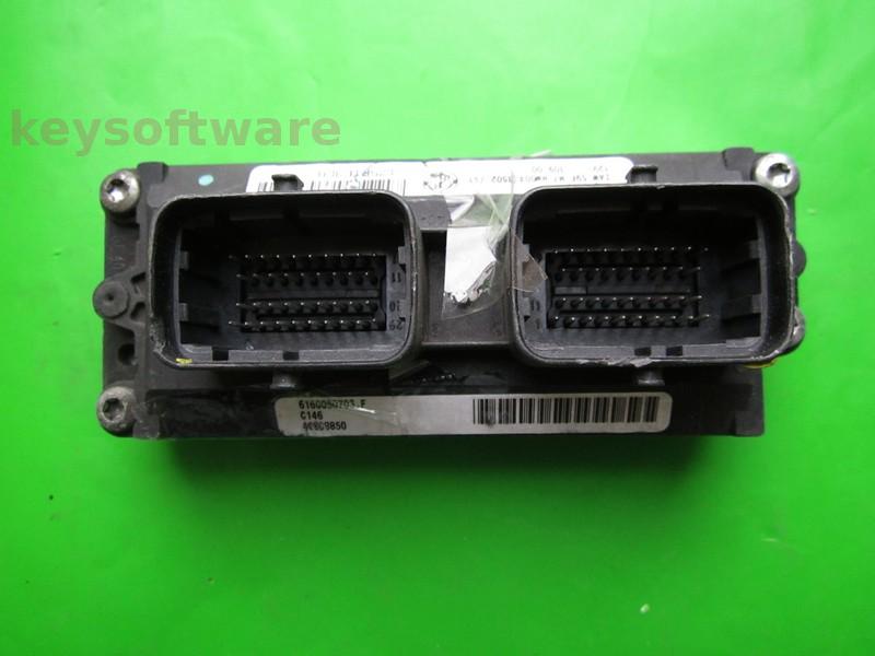 ECU Fiat 600 1.1 46808850 6160050703 IAW 59F.M7 VIRGIN }