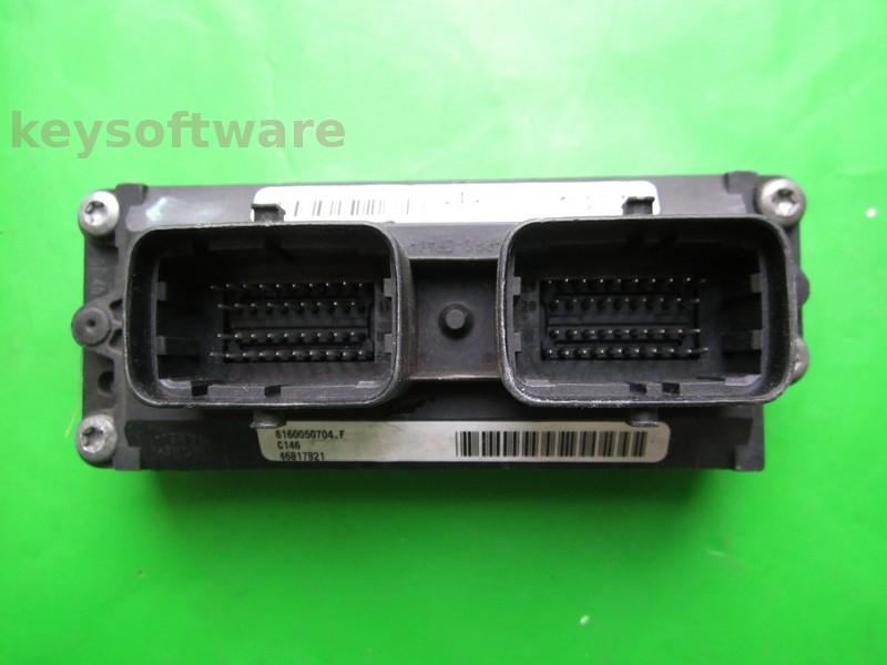 ECU Fiat 600 1.1 46817821 6160050704 IAW 59F.M7 VIRGIN {