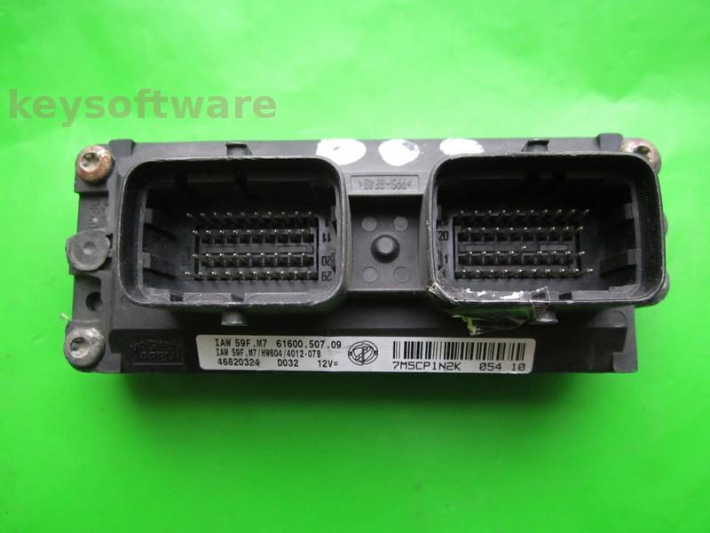 ECU Fiat 600 1.1 46820324 6160050709 IAW 59F.M7 VIRGIN